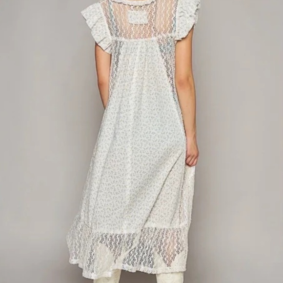 POL blue floral dress - Picture 3 of 3